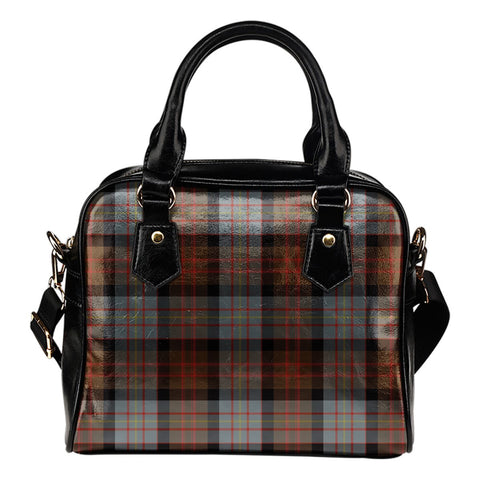 CAMERON OF ERRACHT WEATHERED TARTAN SHOULDER HANDBAG