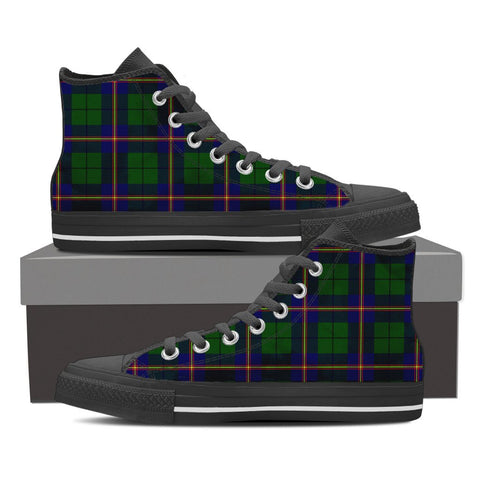 CARMICHAEL MODERN TARTAN CANVAS SHOES