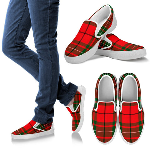 MACAULAY MODERN TARTAN SLIP ONS