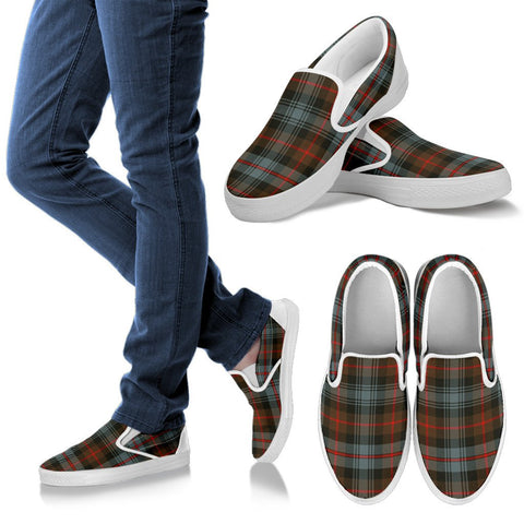 MURRAY OF ATHOLL WEATHERED TARTAN SLIP ONS