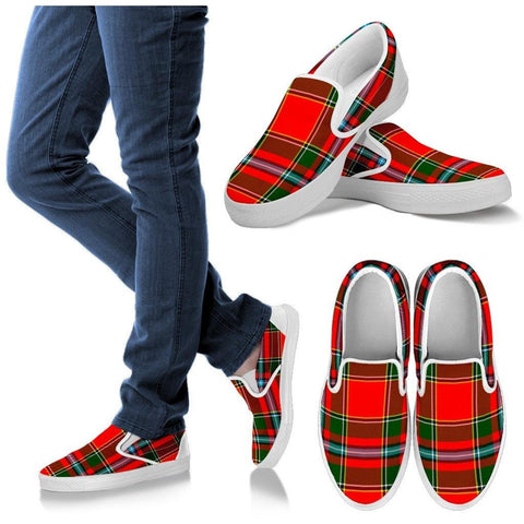 DRUMMOND OF PERTH TARTAN SLIP ONS