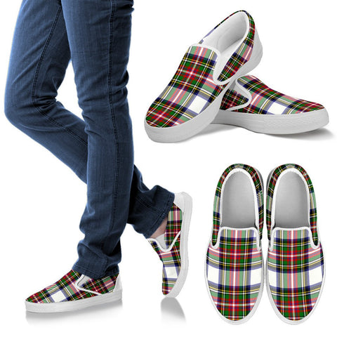 STEWART DRESS MODERN TARTAN SLIP ONS