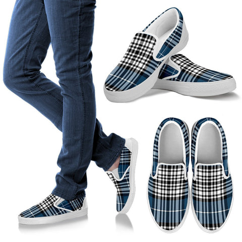 NAPIER MODERN TARTAN SLIP ONS