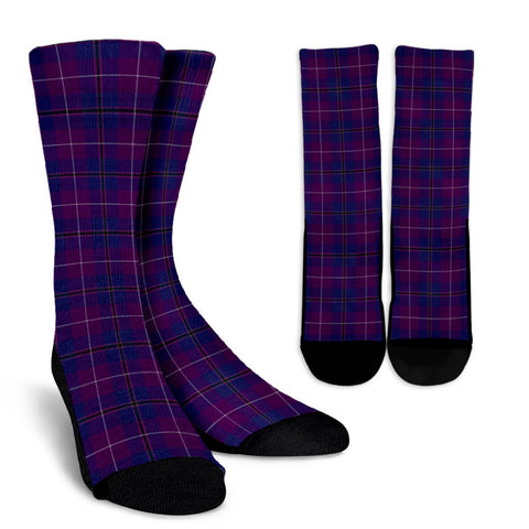 PRIDE OF GLENCOE TARTAN CREW SOCKS