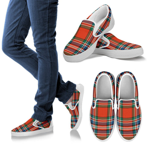 MACFARLANE ANCIENT TARTAN SLIP ONS