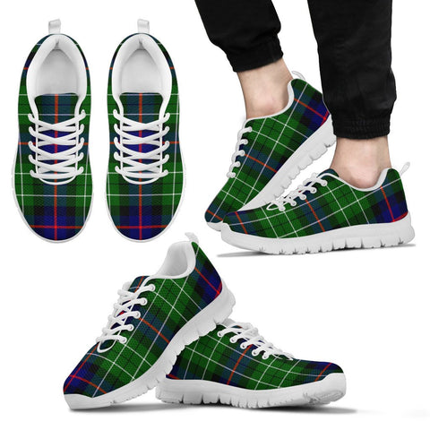 LESLIE HUNTING TARTAN SNEAKERS