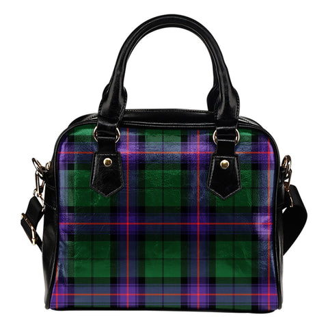 ARMSTRONG MODERN TARTAN SHOULDER HANDBAG