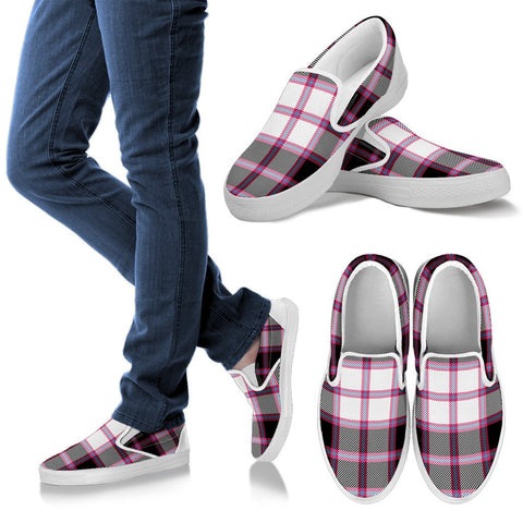 MACPHERSON HUNTING MODERN TARTAN SLIP ONS