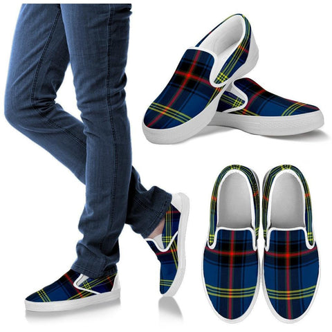 GREWAR TARTAN TARTAN SLIP ONS