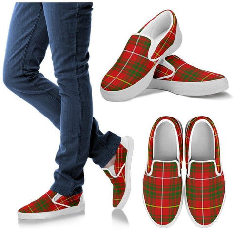 BRUCE MODERN TARTAN SLIP ONS