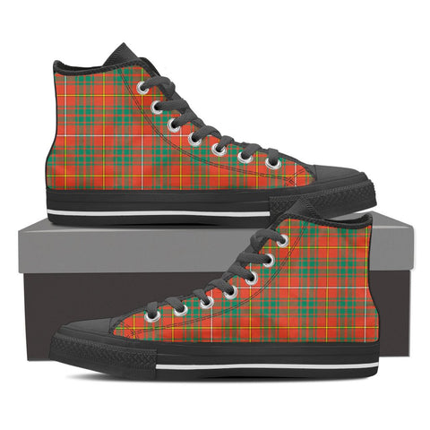 BRUCE ANCIENT TARTAN CANVAS SHOES