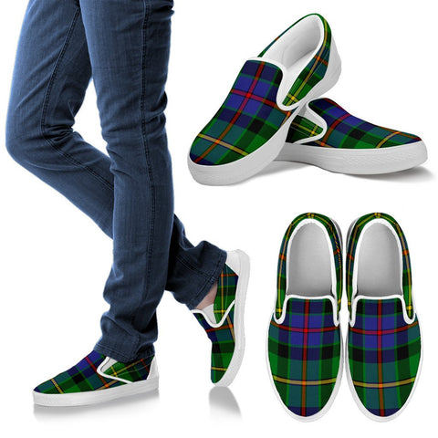 TAIT MODERN TARTAN SLIP ONS