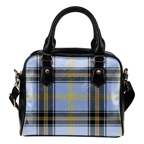 BELL OF THE BORDERS TARTAN SHOULDER HANDBAG