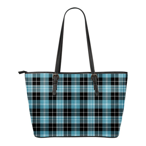 CLARK ANCIENT TARTAN SMALL LEATHER TOTE