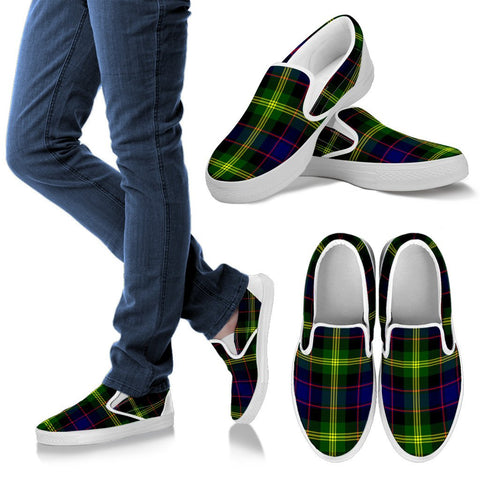 WATSON MODERN TARTAN SLIP ONS