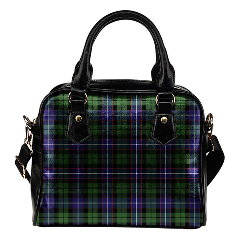GALBRAITH MODERN TARTAN SHOULDER HANDBAG