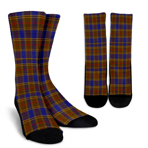 BALFOUR MODERN TARTAN CREW SOCKS