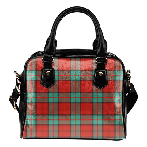 DUNBAR ANCIENT TARTAN SHOULDER HANDBAG