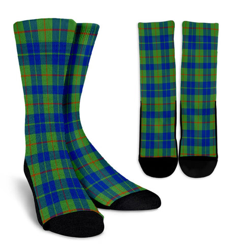 BARCLAY HUNTING ANCIENT TARTAN CREW SOCKS