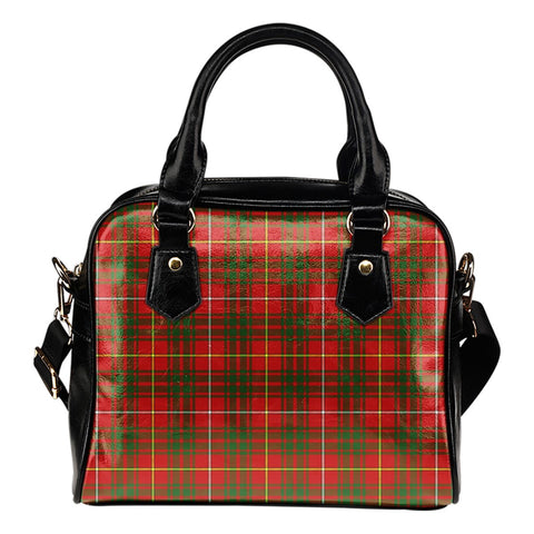 BRUCE MODERN TARTAN SHOULDER HANDBAG