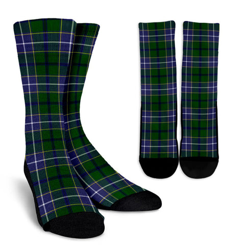WISHART HUNTING TARTAN CREW SOCKS