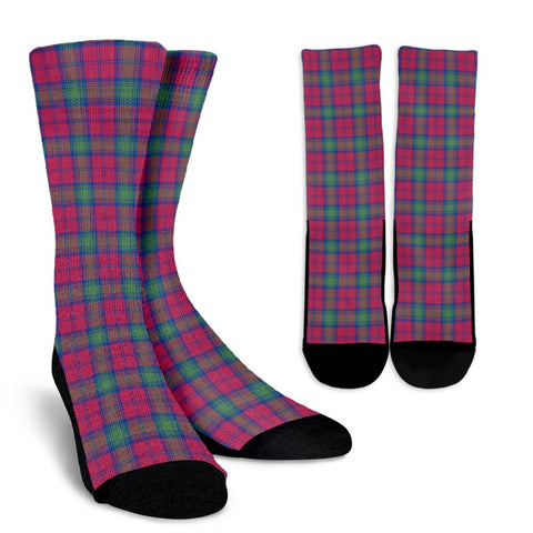 LINDSAY ANCIENT TARTAN CREW SOCKS