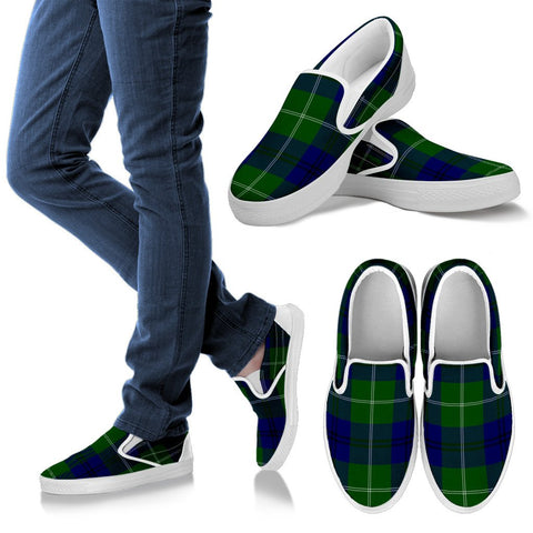 OLIPHANT MODERN TARTAN SLIP ONS