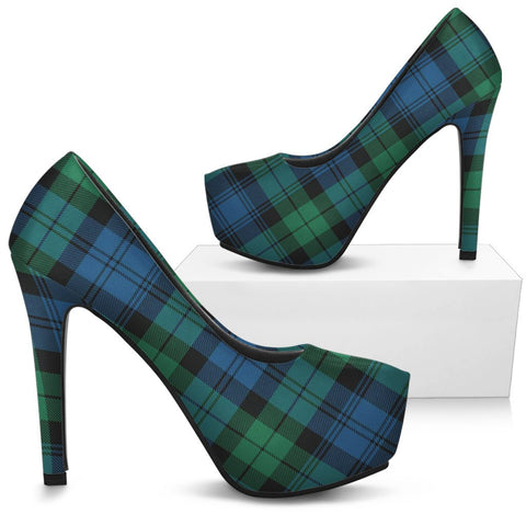 BLACKWATCH ANCIENT TARTAN HEELS