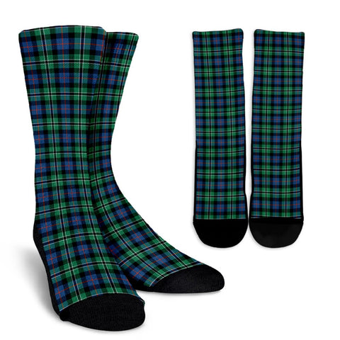 ROSE HUNTING ANCIENT TARTAN CREW SOCKS