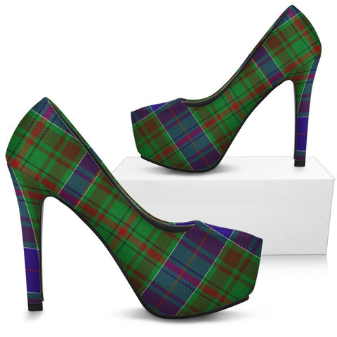 ADAM TARTAN HEELS