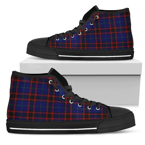 HOME MODERN TARTAN CANVAS SHOES