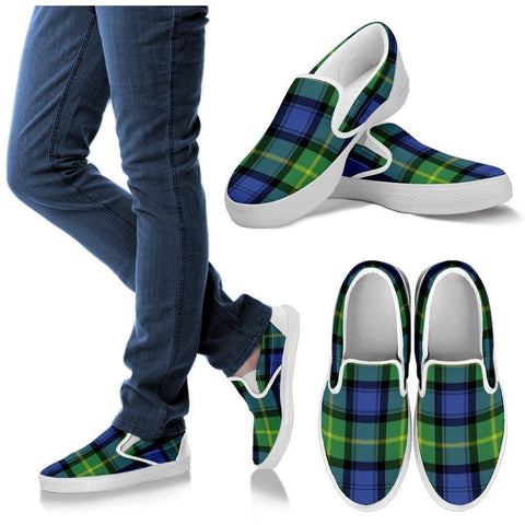 GORDON OLD ANCIENT TARTAN SLIP ONS