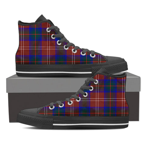 CHISHOLM HUNTING MODERN TARTAN CANVAS SHOES