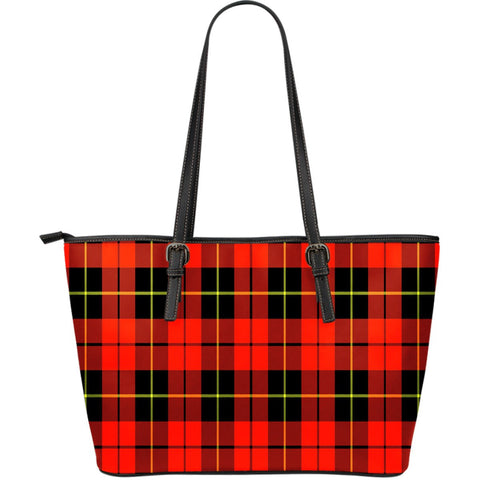 WALLACE HUNTING - RED LARGE LEATHER TOTE