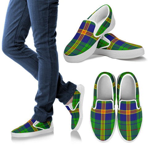 NEW MEXICO TARTAN SLIP ONS