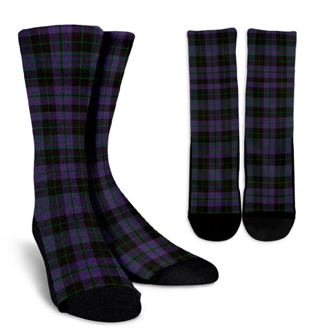 CLERGY GREEN TARTAN CREW SOCKS