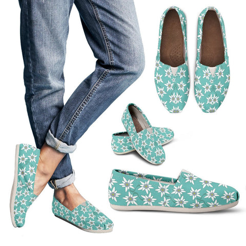 EDELWEISS FLOWER PATTERN CASUAL SHOES