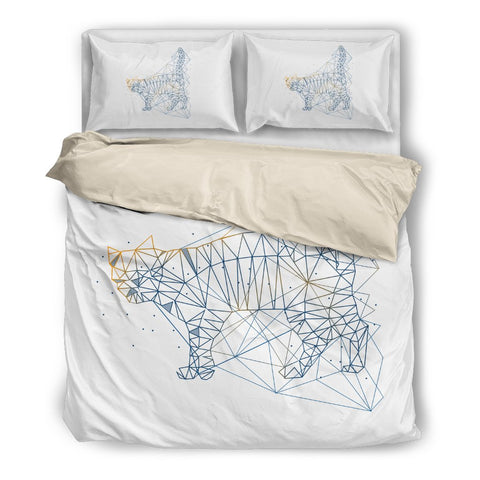 CAT BEDDING SET N4 - WHITE