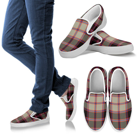 MACPHERSON HUNTING ANCIENT TARTAN SLIP ONS