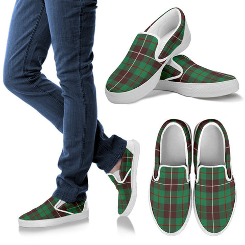 MACKINNON HUNTING ANCIENT TARTAN SLIP ONS