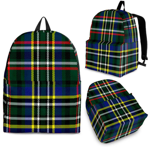 SCOTT GREEN MODERN TARTAN BACKPACK