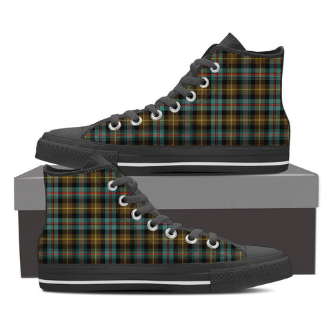 FARQUHARSON WEATHERED TARTAN CANVAS SHOES