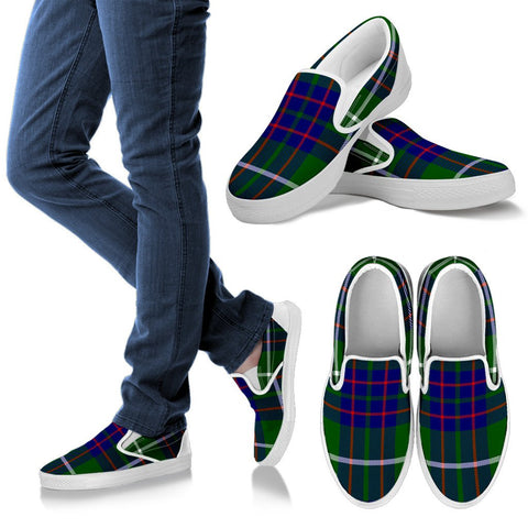 MACLNTYRE HUNTING MODERN TARTAN SLIP ONS