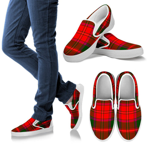 CRIEF DISTRICT TARTAN SLIP ONS