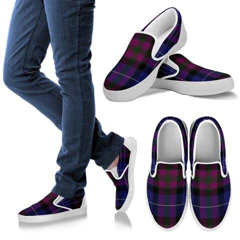 PRIDE OF SCOTLAND TARTAN SLIP ONS