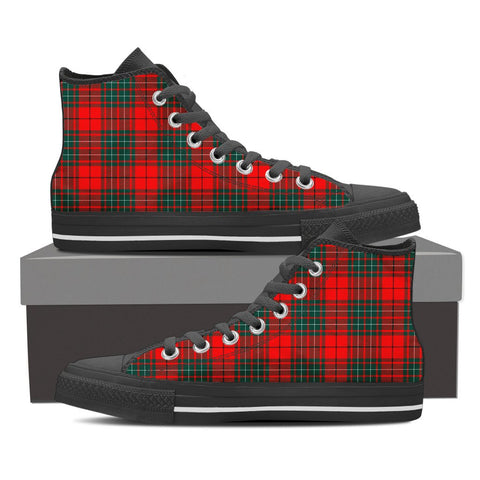 CUMMING MODERN TARTAN CANVAS SHOES