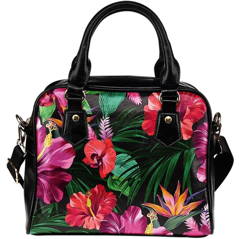 HIBISCUS SHOULDER HANDBAGS 004