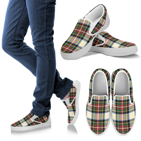 STEWART DRESS ANCIENT TARTAN SLIP ONS