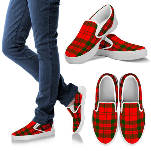 LIVINGSTONE MODERN TARTAN SLIP ONS