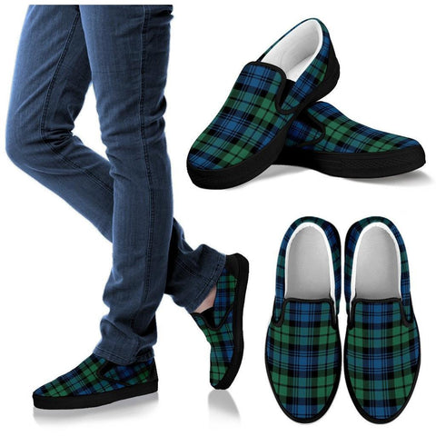 CAMPBELL ANCIENT TARTAN SLIP ONS